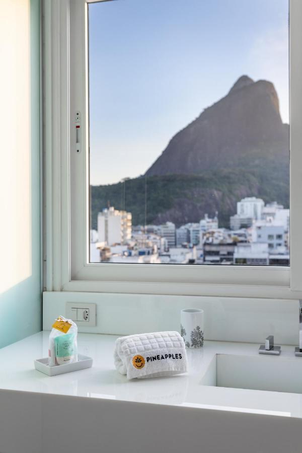 Belo No Leblon - Vista Para Morro 2 Irmaos - Guc6 Zn1 Rio de Janeiro Exterior photo