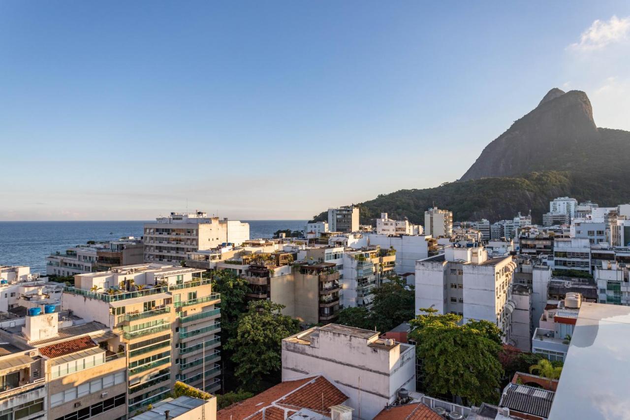 Belo No Leblon - Vista Para Morro 2 Irmaos - Guc6 Zn1 Rio de Janeiro Exterior photo